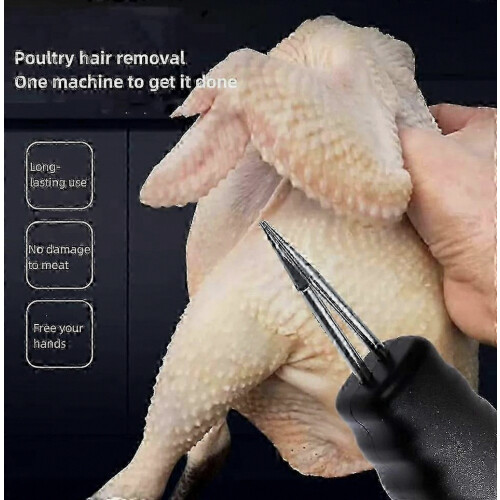 Electric Chicken Feather Remover - Rechargeable Bird Plucking Tool 2