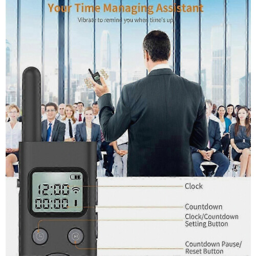 Wireless Powerpoint Presentation Ppt Pointer Clicker Presenter Lcd Display Green Light Rf Remote Control 300m Distance 2