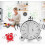 60 Minutes Kitchen Timer, Mechanical Timer Countdown Timer Kitchen Reminder, Cooking Timer Alarm Clock for Cooking 2