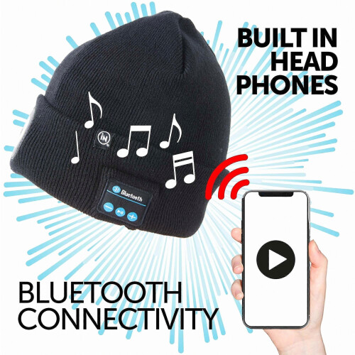 Berretto caldo isolante ricaricabile con Bluetooth e luce LED, berretto caldo 2