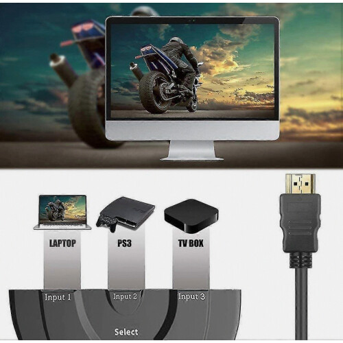 Hdmi Switch Hdmi Pigtail Switch Splitter 3 In 1 Out 2