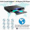 2025 4K Blu Ray DVD Player Eye Protection Function HDMI VCD Definition Playback USB Interface Power Off Memory 4
