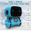 Kids Robot Toy, Interactive Smart Talking Robot With Voice Controlled Touch Sensor Speech Recognition, Birthday Gifts 5