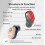 Rechargeable Hearing Aid, Portable Charging Case With Led Remaining Battery Display 150 Hours Backup Power 4