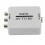Convertitore da RCA a RF coassiale per video composito e TV con modulatore compatibile con HDMI 2