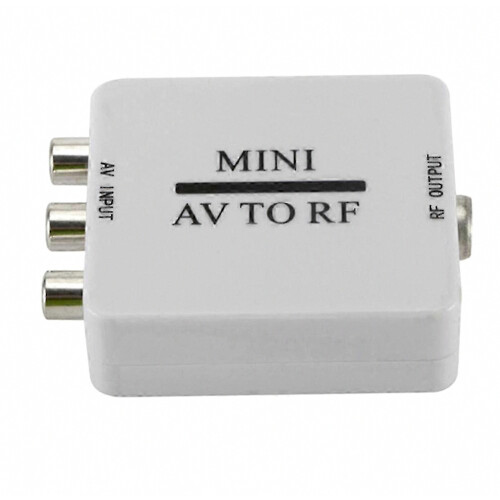 Convertitore da RCA a RF coassiale per video composito e TV con modulatore compatibile con HDMI 1