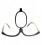 Glasses Magnifying Glasses Rotating Makeup Reading Glasses Folding Eyeglasses 300 4