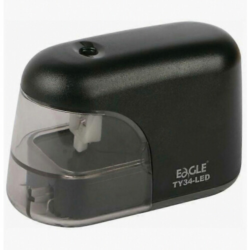 Electric Pencil Sharpener, Quick Action Battery Powered Tool, Auto-Stop Function Ensures Safe Operation For Kids And Adults, Portable Design For 1