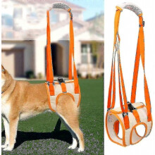 Imbracatura di supporto posteriore per cani feriti e affetti da artrite - Aiuta le zampe posteriori a stare in piedi, ausilio per la deambulazione p