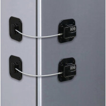 stuks koelkastsloten met code, kindveilige koelkastsloten met plakstrip, kindveilige combinatiesloten voor kasten, koelkasten en vriezers