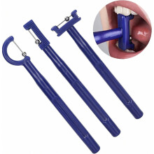 3-Piece Tongue Training & Lateralization Tools for Kids Safe Oral Motor Exercise Kit, Speech Therapy & Feeding Development Aids for Babies & Toddle