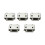 50 Stuks Micro-USB Type B Vrouwelijke 5Pin SMT Socket Jack Connector Poort PCB Board 2