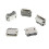 50 Stuks Micro-USB Type B Vrouwelijke 5Pin SMT Socket Jack Connector Poort PCB Board 3