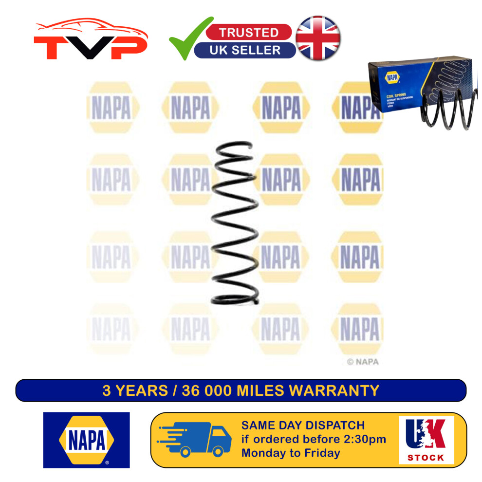 NAPA Coil Spring Front NCS1336 Suspension N12334011 NF4734011A Quality Brand New - Image 7