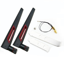 WIFI 7 BE200 BE200NGW WiFi Card+2PC 10DB Antenna BT 5.4 802.11AX Tri-Band M.2 NGFF Wireless Network Adapter for Win10/11