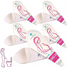 50 unidades de dispositivo desechable para orinar femenino, embudo pa