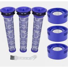 Flkwoh Filtre D'aspirateur Compatible Avec Dyson V8, Filtres De Rechange Compatible Avec Aspirateur Dyson V7 V8,filtre Lavable Compatible Avec Dyson