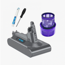 Compatible V10 Battery Adapter+filter Kit 21.6v Compatible V10 Sv12 V10 Fluffy V10 Animal Absolute Reminder_Surprise Gift