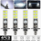 4 τεμάχια H1 6000k Super White 80w Συμβατές λάμπε 1