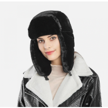 Russische muts, Ushanka Trappermuts, Russische bontmuts, geschikt voor mannen en vrouwen, wintermutsen_Verrassingscadeau