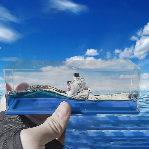 Anime One Piece Going Merry Cruise Ship Model Liq