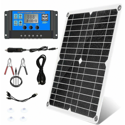 Σετ ηλιακών πάνελ 300w 12v/24v, κιτ φόρτισης κλιπ