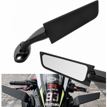 Qx 2 pezzi Specchietti retrovisori per moto modificati, regolabili e girevoli, compatibili con Honda Cbr250r Cbr300r Cbr500r Cbr600r Cbr650r_Regalo a