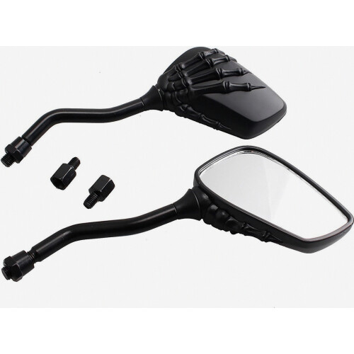 Espejo retrovisor lateral universal para motocicleta, compatible con 1