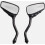 Espejo retrovisor lateral universal para motocicleta, compatible con 4