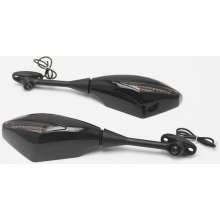 Motorcycle Rearview Side Mirror Turn Signal Mirrors Compatible with 2003-2012 CBR 600RR, 2004-2007 CBR1000RR_Surprise Gift