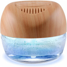 Illuminez votre espace : Purificateur d'air à eau avec lumière LED à couleurs changeantes - Cadeau