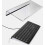 Ergonomic Acrylic Keyboard Stand, Clear Tilted Riser Compatible Typing and Gaming_Surprise Gift 1