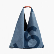 Sac en denim délavé japonais MM 2024, grand cabas, sac de plage/sac hobo, compatible avec les femme