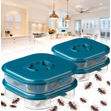 Trampa para cucarachas de doble capa, eficaz para infestaciones en in