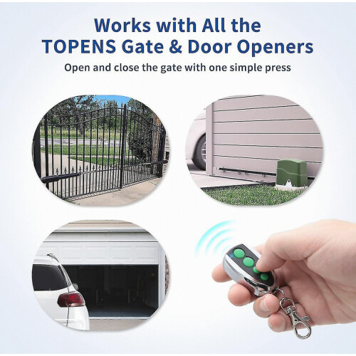 Remote Control Key Fobs Compatible Automatic Gate Openers: Wireless Transmitter Security Controller_Surprise Gift 2
