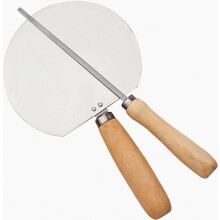 DOITOOL Lot de 2 ustensiles de cuisine en acier inoxydable Ă surface pointue, parfaits pour la fabr