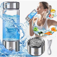 Hydrogen Water Bottle, Hydrogen Water Bottle Generator with SPE PEM Technology Water Ionizer,Portable Rechargeable 3 Min Quick Electrolysis - Suitabl