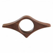 Porta-pagine in legno massello per libri con pollice - Anello di lettura per romanzi compatibile con i pollici - Regalo a sorpresa per amanti dei lib