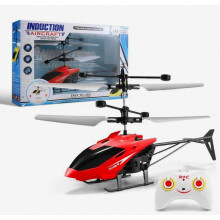 2,4 GHz 2-kanaals mini RC-helikopter van aluminiumlegering met LED-verlichting, geschikt voor kinderen en volwassenen, voor binnengebruik. Het beste