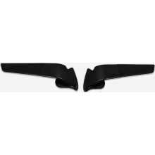 Motorcycle Rearview Mirrors Accessories - Adjustable Stealth Mirrors Compatible with Yamaha YZF R7 YZFR7 (2021-2022), Sport Winglet Mirror Kits (Colo
