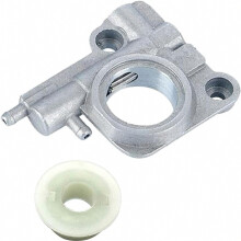 Realman C022000000 P021001980 V652000010 Auto Oiler Oil Pump Assembly With Worm Gear Compatible Echo Shindaiwa Chainsaw CS-330 MX4 CS-330T CS-360T CS