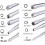 10 Pcs Carburetor Adjustment Tool Kit Compatible Common 2 Cycle Small Engine, Carb Adjusting Tool, Carburetor Adjuster Tool Compatible Echo Poulan Ho 2