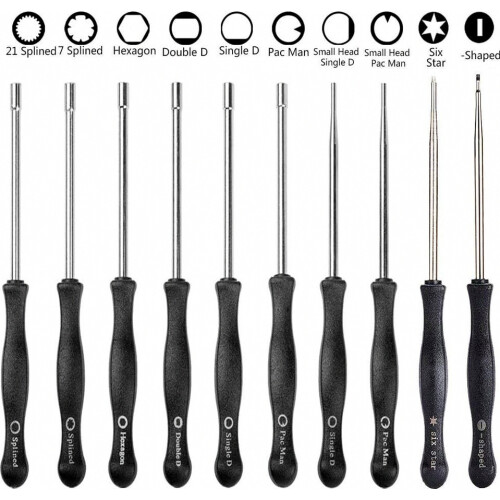 10 Pcs Carburetor Adjustment Tool Kit Compatible Common 2 Cycle Small Engine, Carb Adjusting Tool, Carburetor Adjuster Tool Compatible Echo Poulan Ho 2