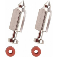 398188 281144 Kit di ricambi per sede spillo valvola galleggiante carburatore B&S (confezione da 2) - Regalo a sorpresa