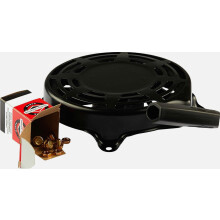 Lanceur à bobine compatible Briggs & Stratton 497680, noir_Cadeau surprise