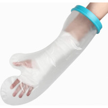 Housse de protection pour plâtre de bras 100 % étanche, compatible avec la douche et le bain. Houss