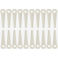 25Pcs Plastic Blades Compatible with STIHL Grass Trimmer Polycut 5-3,6-3,7-3,10-3,20-3,40-3,41-3_Surprise Gift