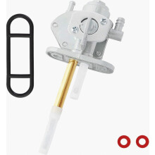 Robinet d'essence compatible avec les modèles Kawasaki Ninja 250R, 500, 500R, 900R, EX250, EX500, Z