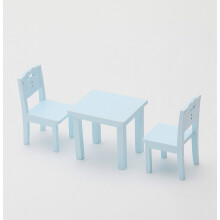 3 Pcs Kids Table Chair Simulation Furniture Mini Chair Toy Children Desk Chair Set Furniture Model Chair Model Toy_Surprise Gift