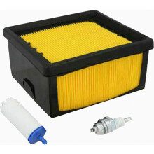 Kit de réparation de bougies d'allumage compatible MC 3 pièces avec filtre à air et coupure d'allum